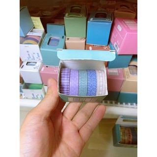 Set 5 cuộn washi tape