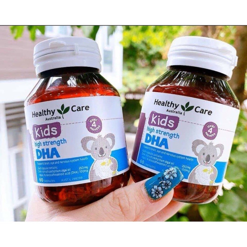 Viên uống DHA HeathyCare 60 viên - Úc