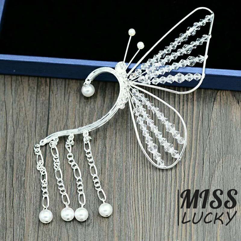 BUTTERFLY 1 Khuyên Tai Nữ Kiểu Dáng Thời Trang Cá Tính