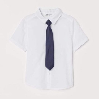 Áo sơ mi hm kid authentic 100%
