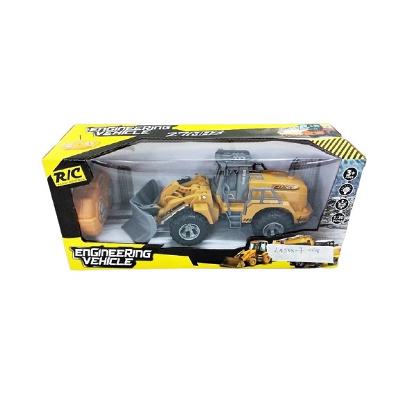 Đồ chơi Hộp xe công trình ủi đk 7 động tác + ko sạc LA588-7 LA588-7