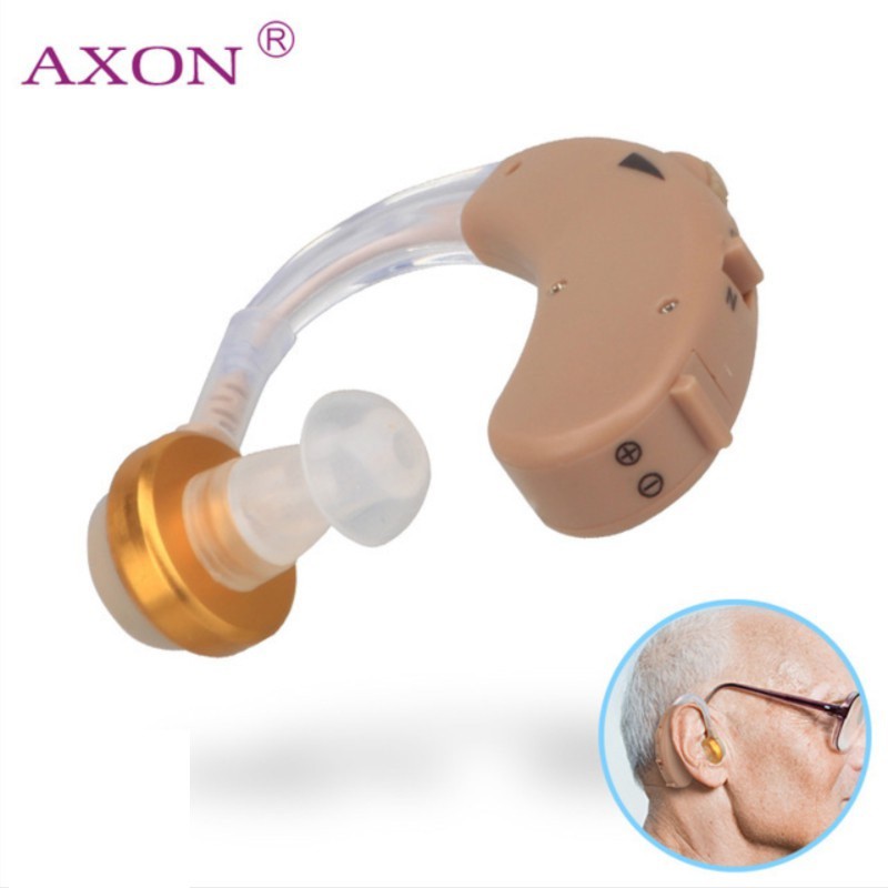 Máy Trợ Thính Tai Axon C-108 Pin Sạc Đeo Sau