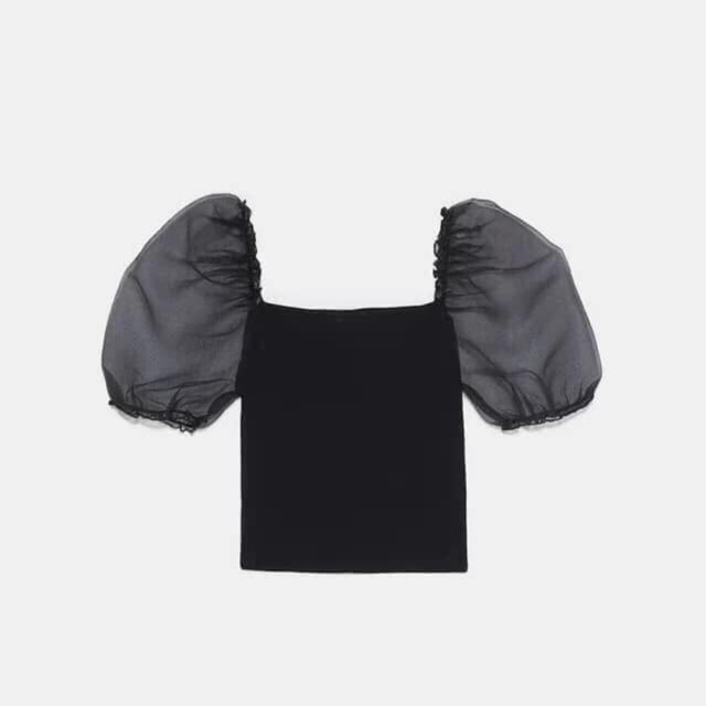 ÁO DỆT KIM TAY VOAN BỒNG #ZARA AUTHENTIC TUỒN STORE