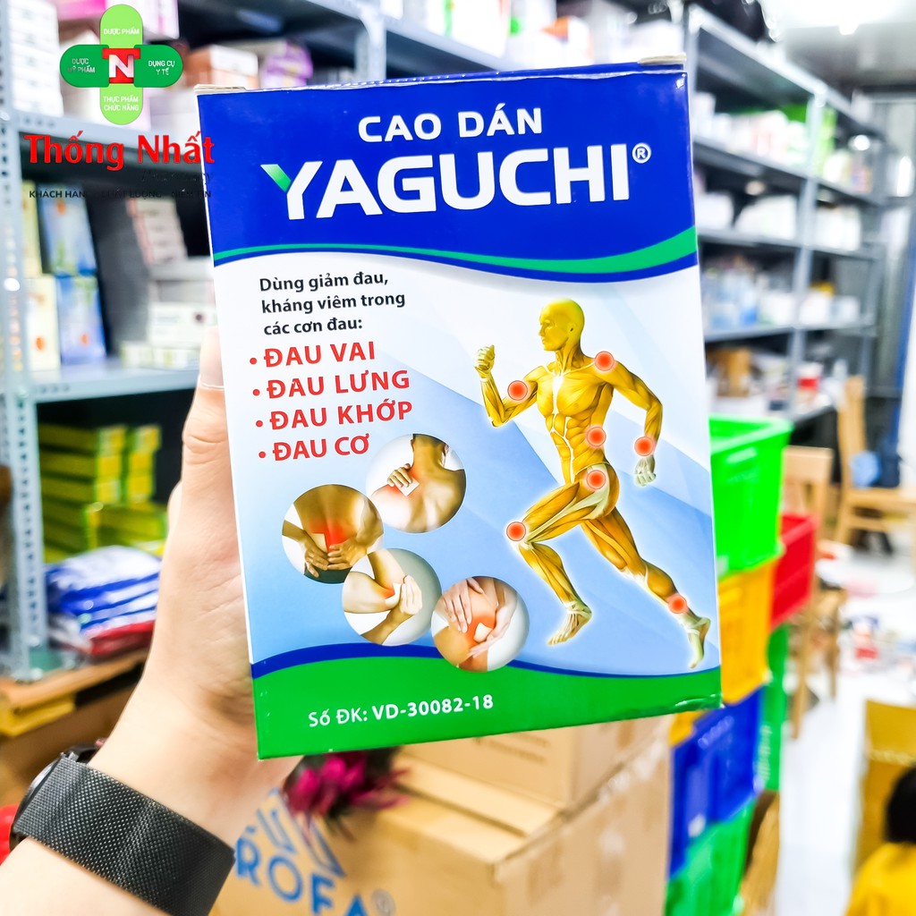 Cao dán giảm đau xương khớp Yaguchi gói 5 miếng