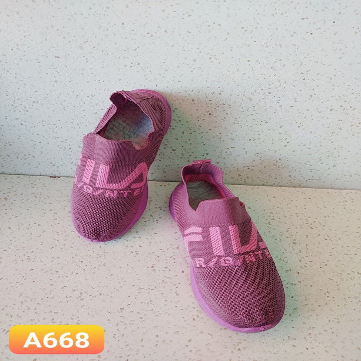 Giày thể thao, slip on, xỏ nữ mã A668, A686 và A687