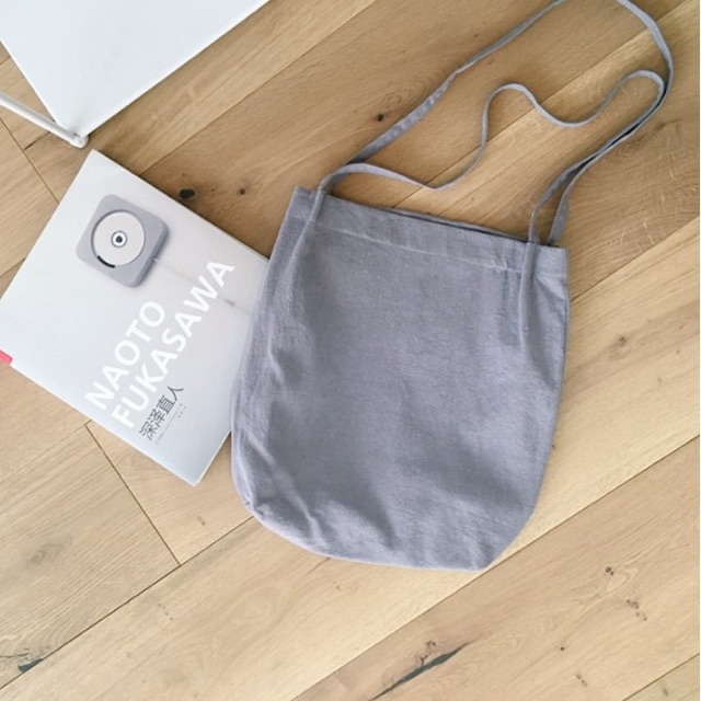 Túi xách tote vải đeo chéo DC495