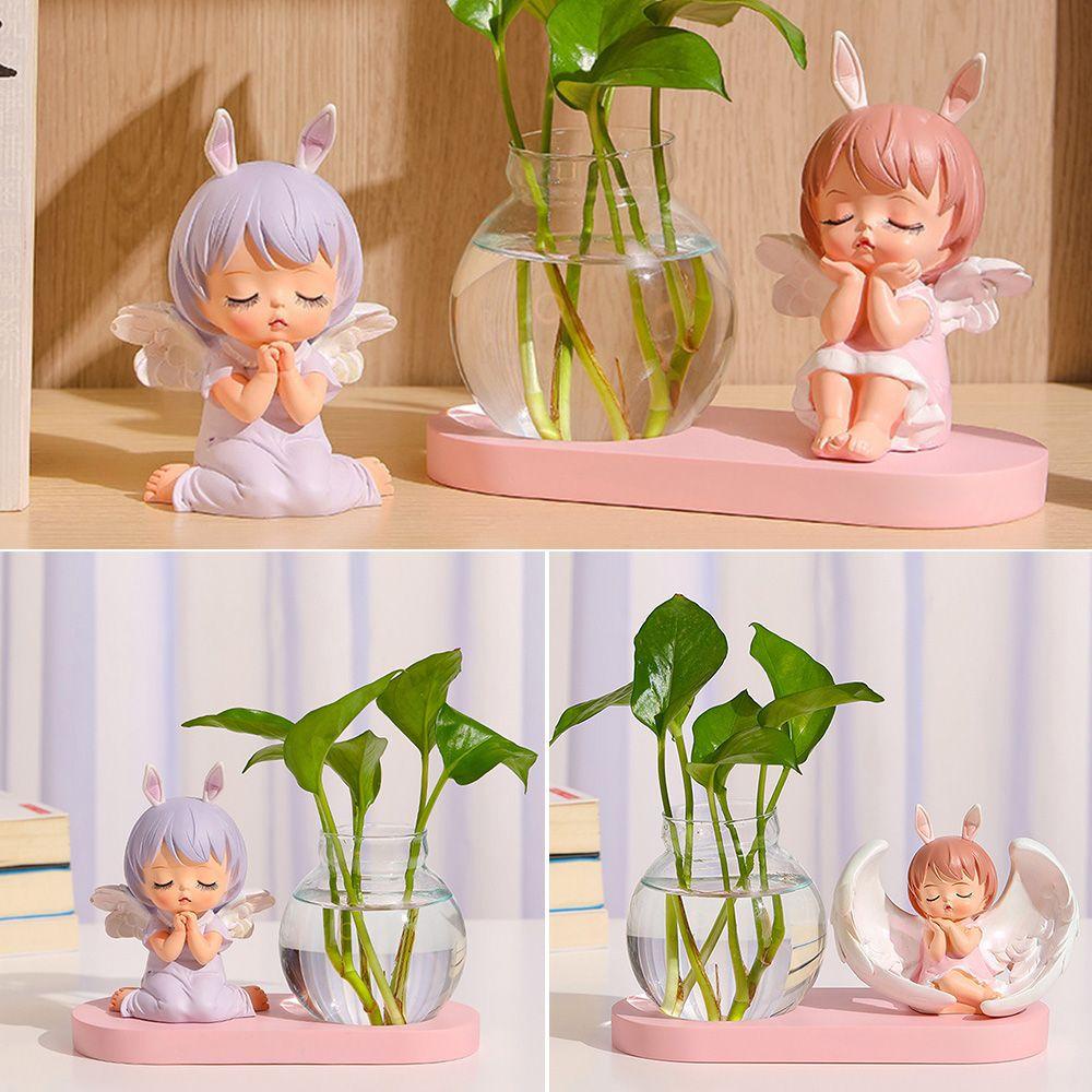 PINEVN Chậu Hoa Thủy Canh Thiết Kế Dễ Thương Dùng Trang Trí Nhà Cửa / Văn Phòng