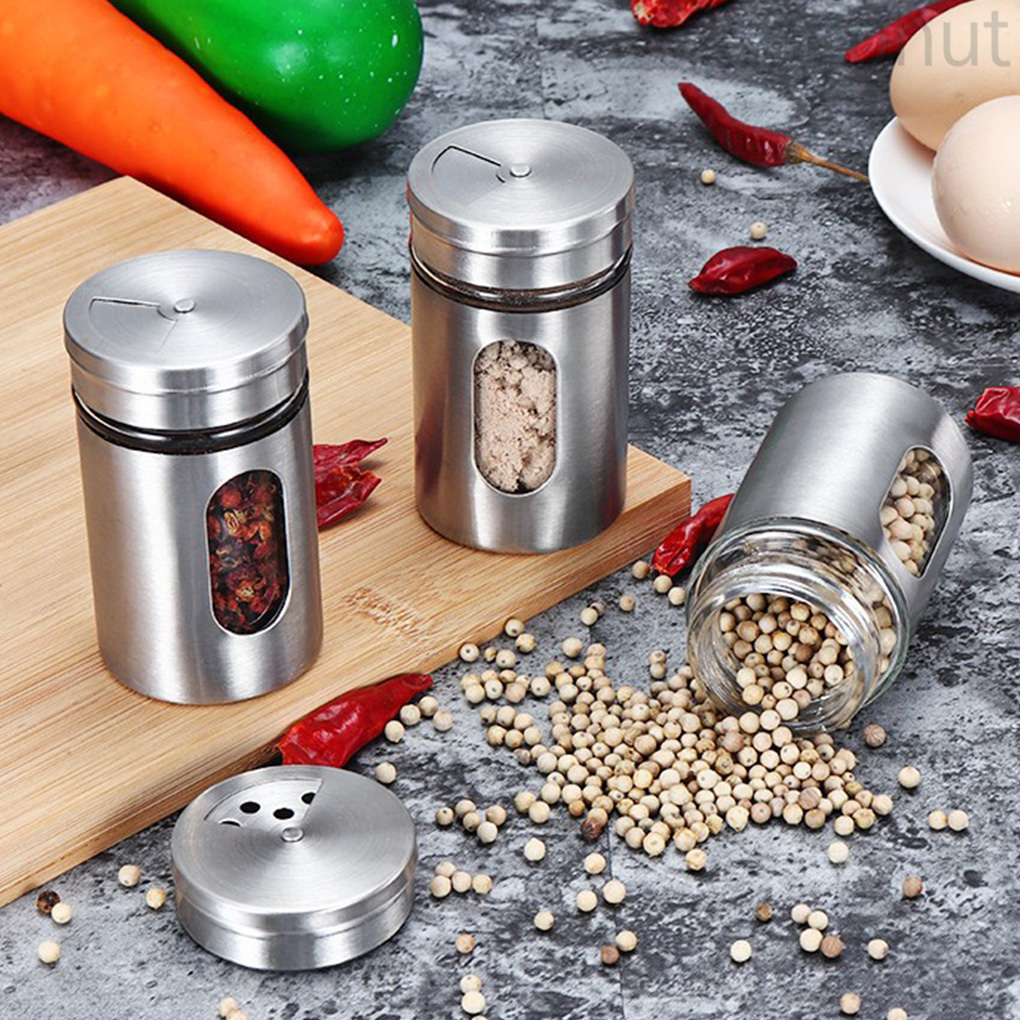 Lọ Rắc Gia Vị Bằng Thép Không Gỉ 304