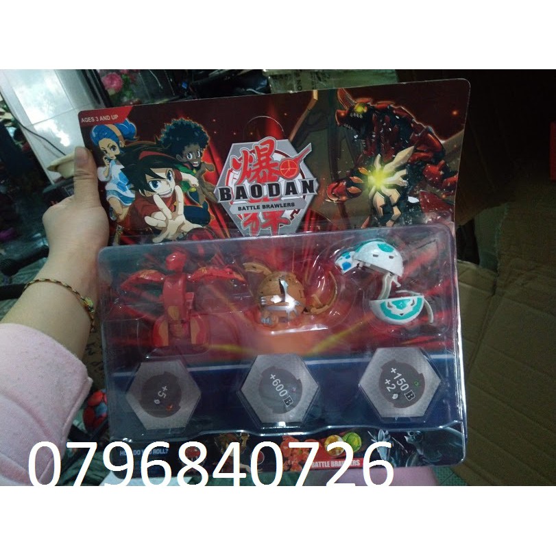 Đồ chơi trứng khủng long lắp ráp bakugan