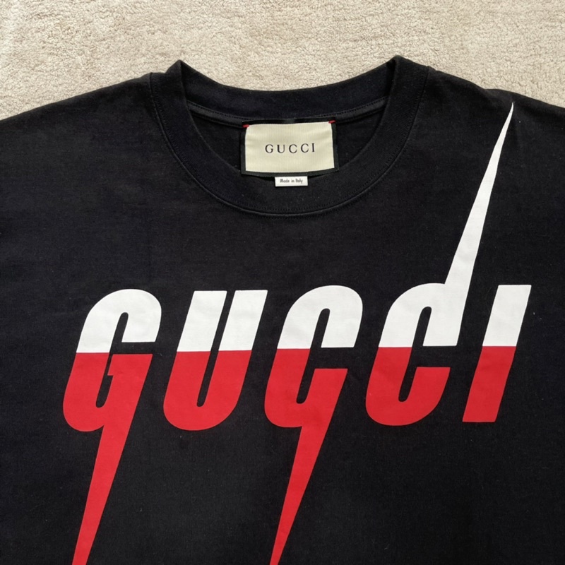 Áo thun Gucci plaze đen size XS