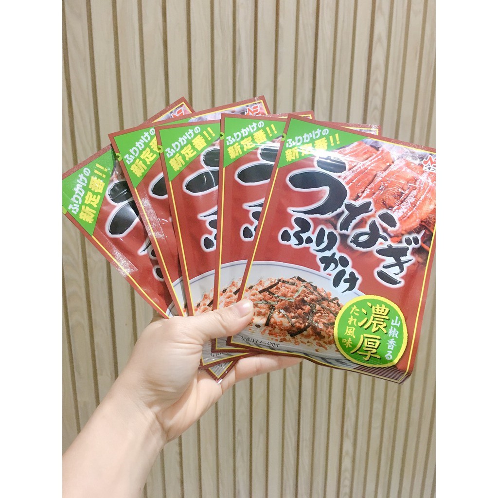 Các loại Gia vị rắc cơm Cá Chình, Cá Hồi , Hello Kitty Nhật Bản