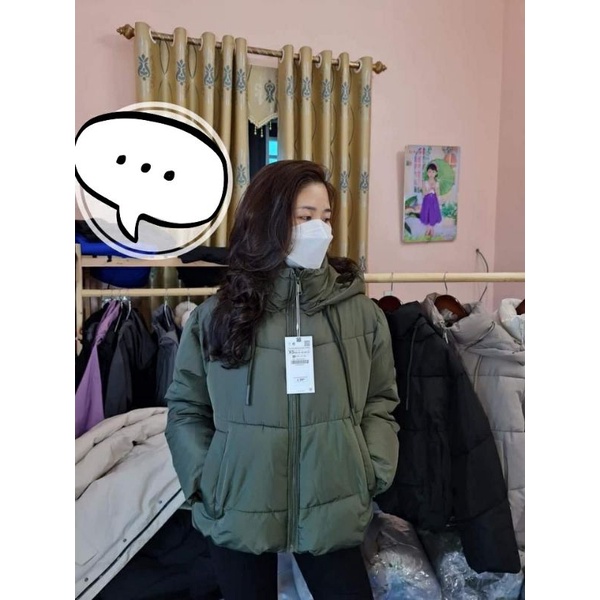 [Sẵn] Áo khoác loại 1, áo phao nữ 2021, Zara xuất dư [ Giá tương tác ] | BigBuy360 - bigbuy360.vn