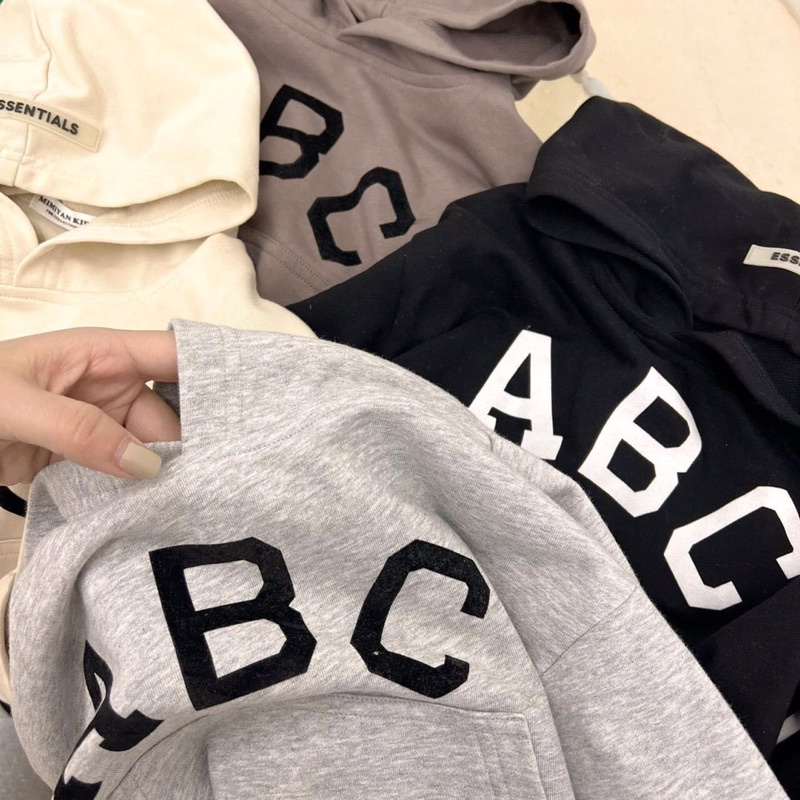 Bộ nỉ in chữ ABC cho bé 10-30kg