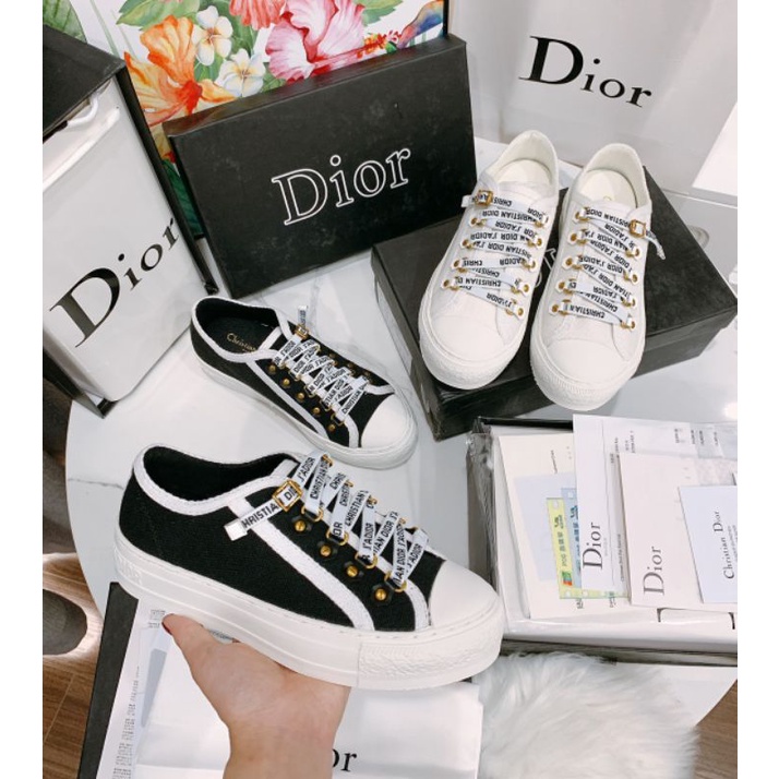 Tu(ẢNH THẬT) Giày Thể Thao Dây Chữ Đế Sao Da Mềm êm Fullbox Bill Túi Cao Cấp