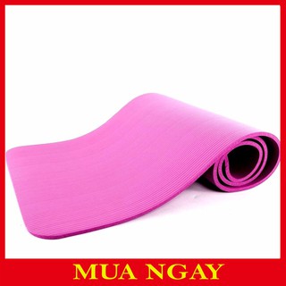 Thảm yoga Bamona thảm tập định tuyến 10mm dày dặn cao cấp T10