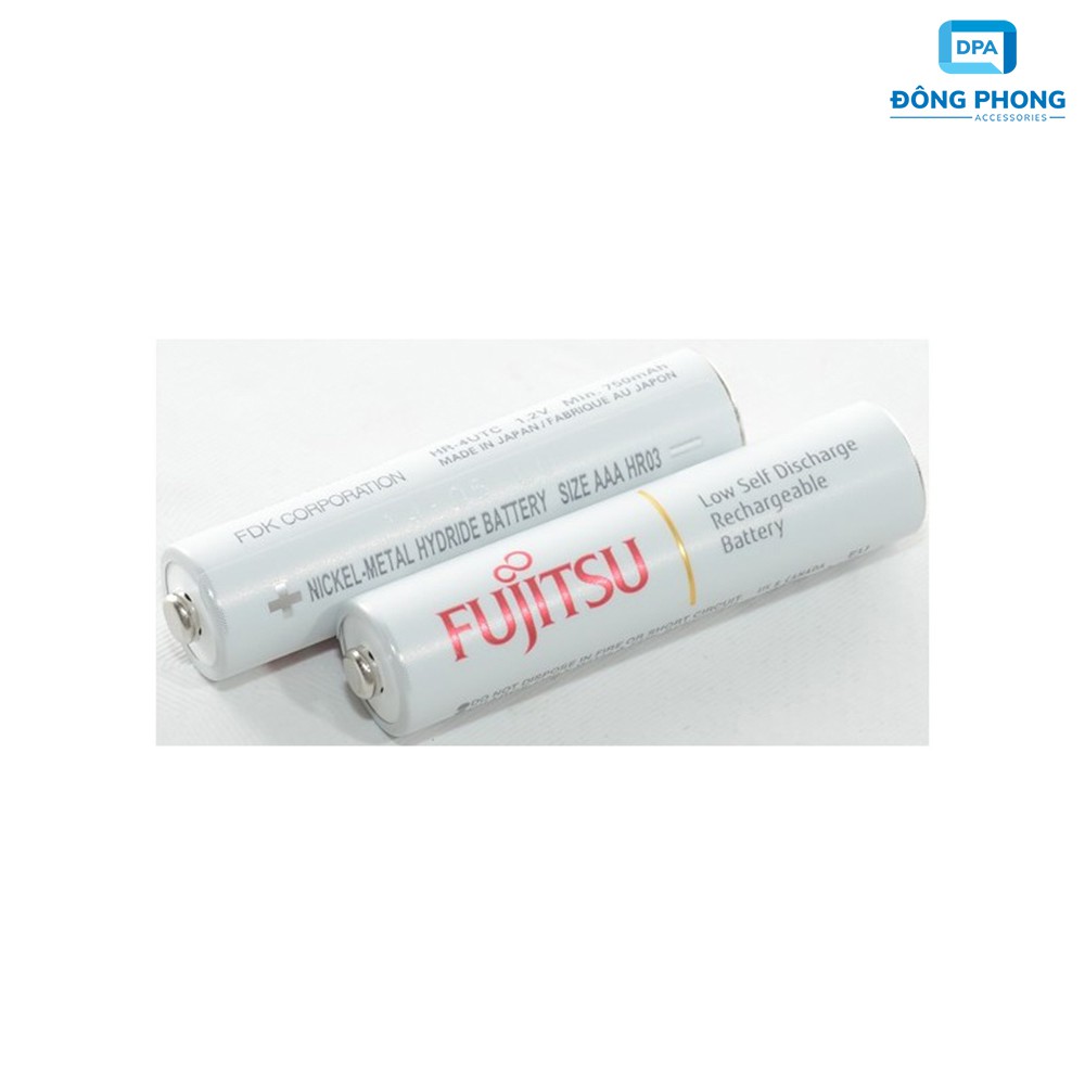 Pin Sạc AAA Fujitsu 750mAh Chính Hãng Made in Japan