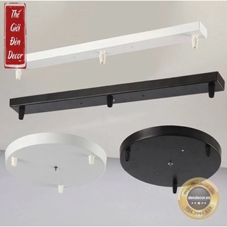 Đế dài thả 3,đế thanh ngang bắt trần cho đèn thả,đèn trang trí