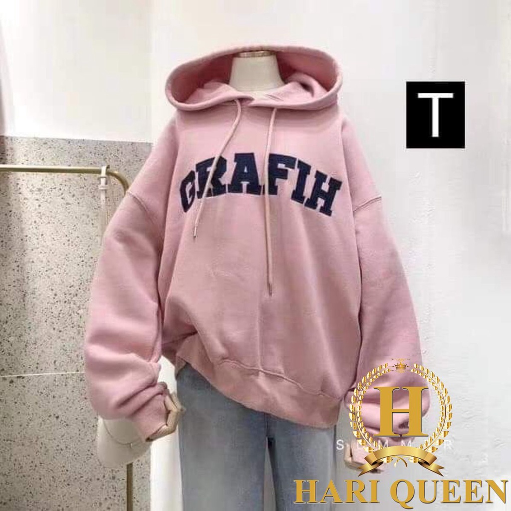 Áo hoodie chữ Grafih siêu đẹp DTR0812