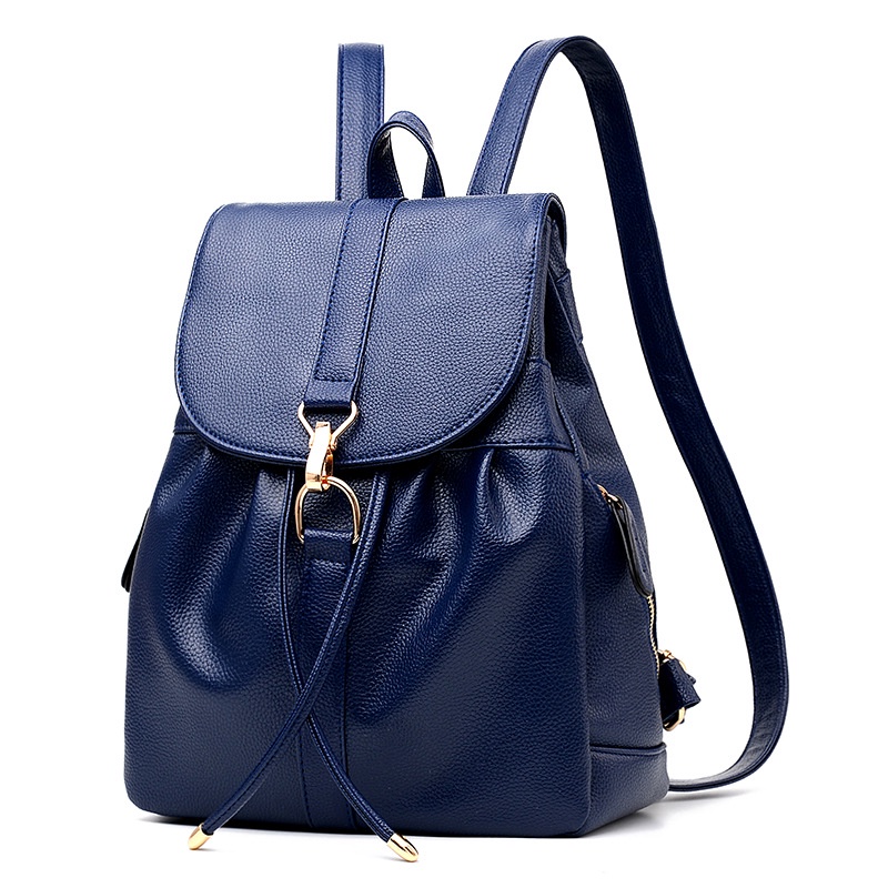 Balo da CHUWANGLIN phối khóa đơn giản xinh xắn dành cho nữ