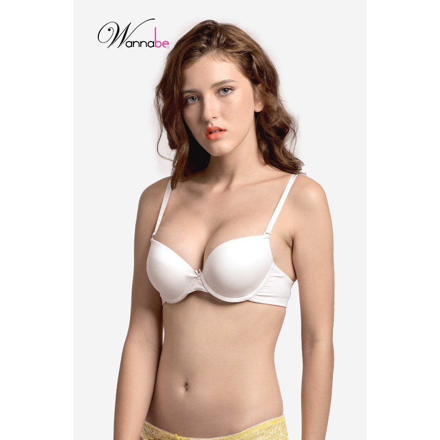 Áo ngực mút dày T-shirt Wannabe AN321 thun trơn, đơn giản