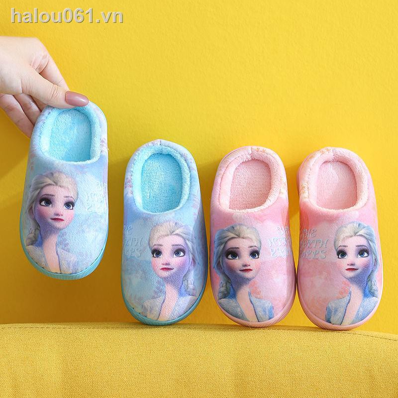 Dép Bông Đi Trong Nhà Chống Trượt Dễ Thương Cho Bé