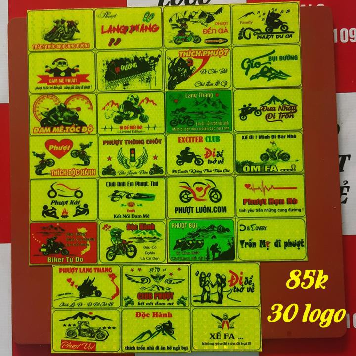 bộ 30 logo phản quang cực đẹp
