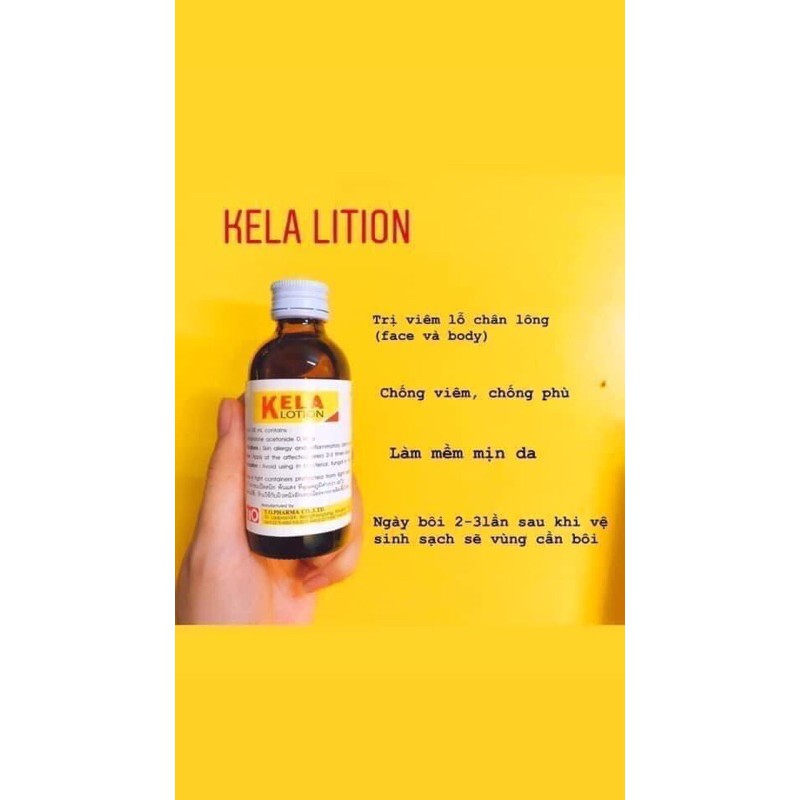 Serum Kela Lotion Hỗ Trợ Nang Lông Thái Lan (bill Thái)