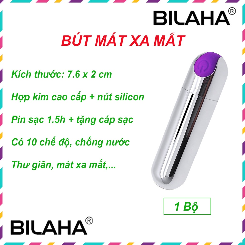 Massage Mắt Chiếc Bút Chống Thâm Quầng, Thư Giãn Mắt Mini Kho SG Giao Nhanh B76