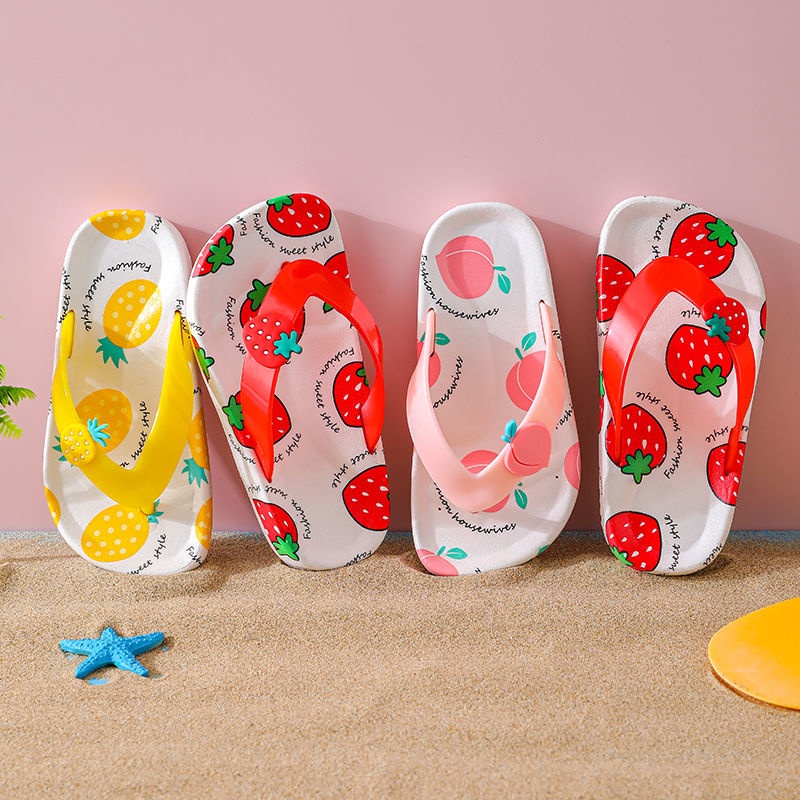 Dép Xỏ Ngón Chống Trượt Thoải Mái Thời Trang Mùa Hè Cho Bé Gái