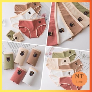 Quần lót 100% cotton Nhật Happy Girl mềm mại kháng khuẩn
