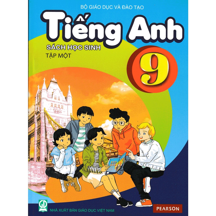 Sách- Combo 4 quyển Tiếng Anh lớp 9 SGK+ SBT tập 1+ tập 2+ 1 nhãn, 1 bi
