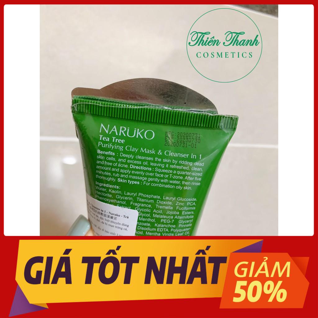 Sữa rửa mặt Tràm trà NARUKO chính hãng bản Đài Loan | BigBuy360 - bigbuy360.vn