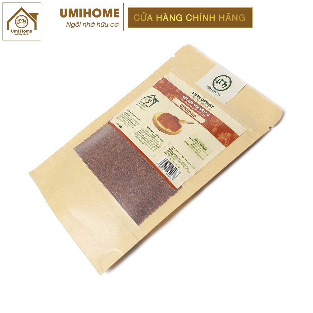 Bột Ngũ Hoa hữu cơ UMIHOME nguyên chất | Five flower powder 100% Organic 35G