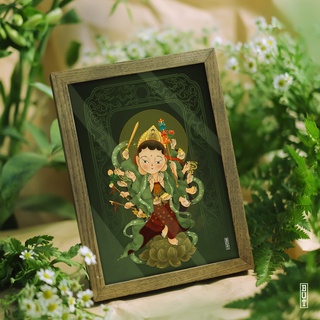 [Tranh Phật và Bồ Tát] Phật Mẫu Chuẩn Đề