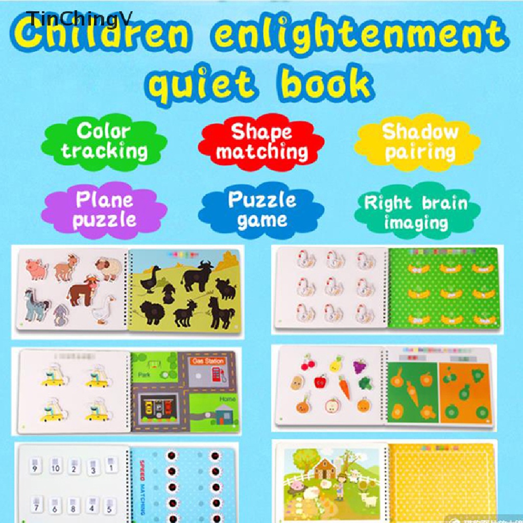 Sách Bận Rộn Theo Phương Pháp Montessori Giáo Dục Sớm Cho Bé