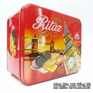 [Hỏa Tốc] Bánh Ritaz Gold Assoted 218g
