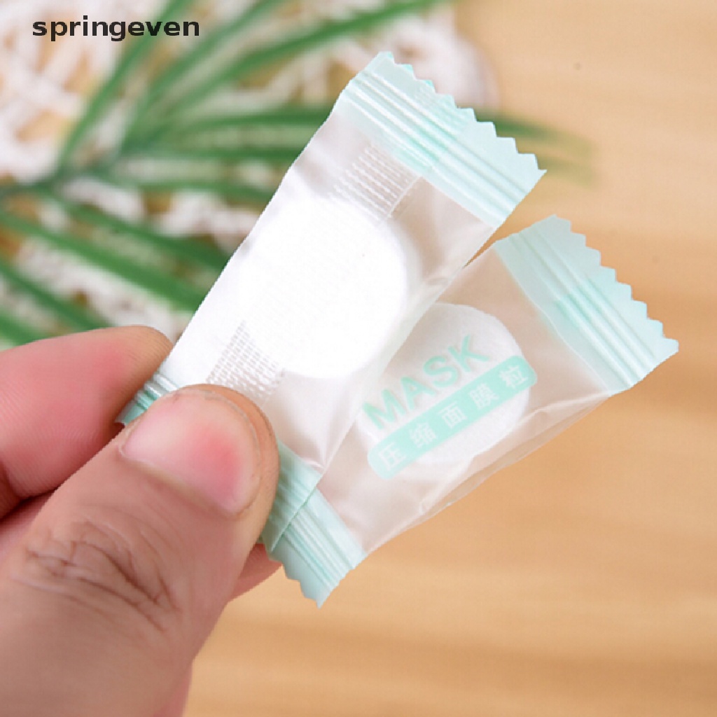 Springeven Vải Không Dệt Nén Dưỡng Ẩm Da Mặt