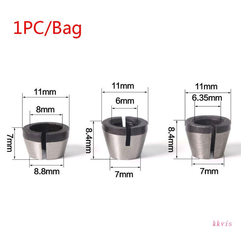 Đầu Kẹp Mũi Khoan 6mm 6.35mm 8mm Độ Chính Xác Cao
