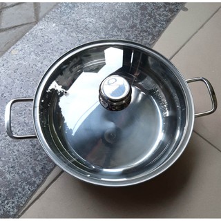 Nồi lẩu inox cao cấp Five Star chính hãng 22cm dày dặn - HÀNG CHÍNH HÃNG
