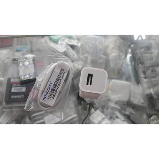 [nhập mã MINH80K giảm giá 80k] Combo củ+cáp sạc Iphone 5/6/6+/7/7+ chính hãng foxconn