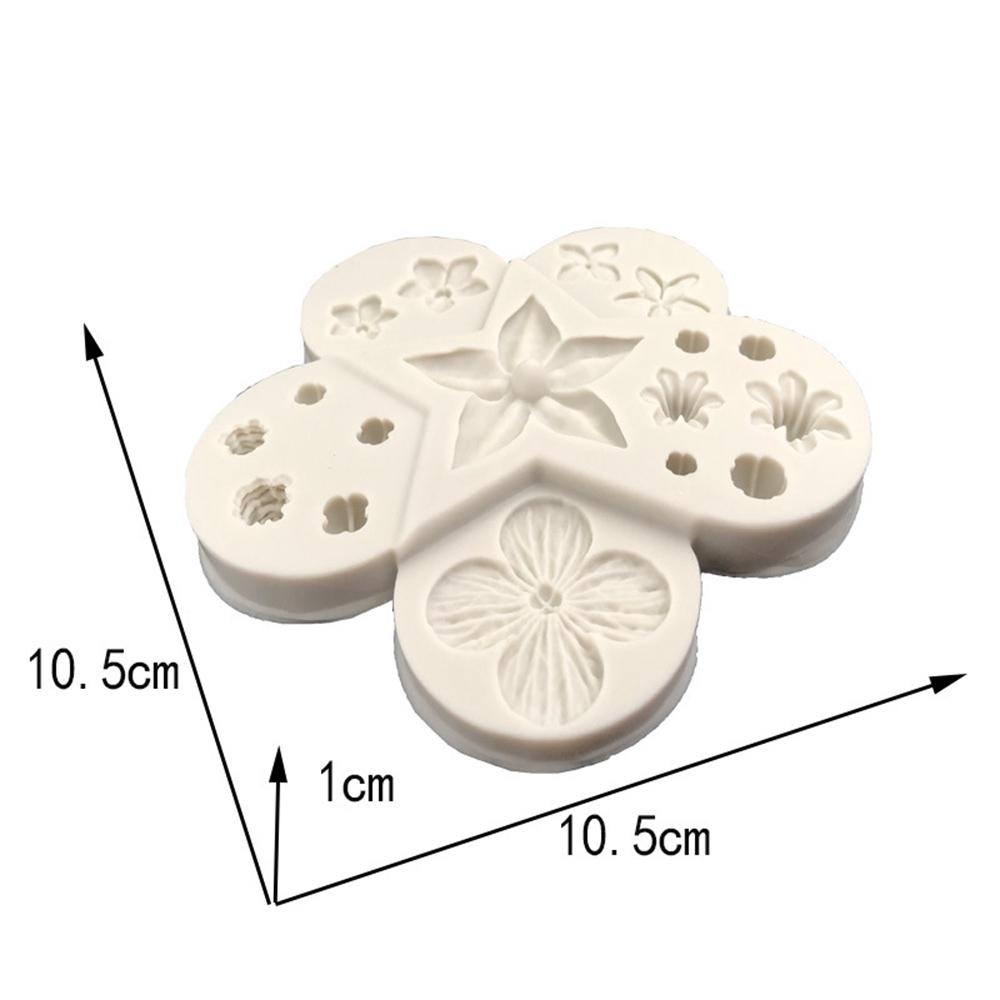 AUGUSTINA Khuôn Silicone Làm Bánh Tạo Hình 3D Độc Đáo Tiện Dụng