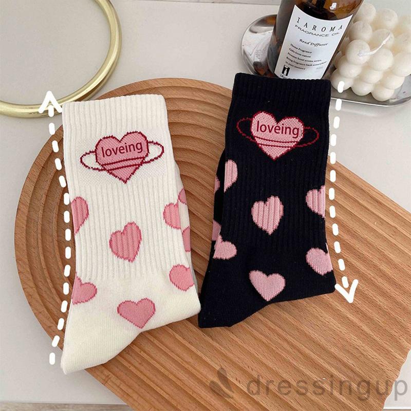Tất hình trái tim dễ thương phong cách Nhật cho nữ