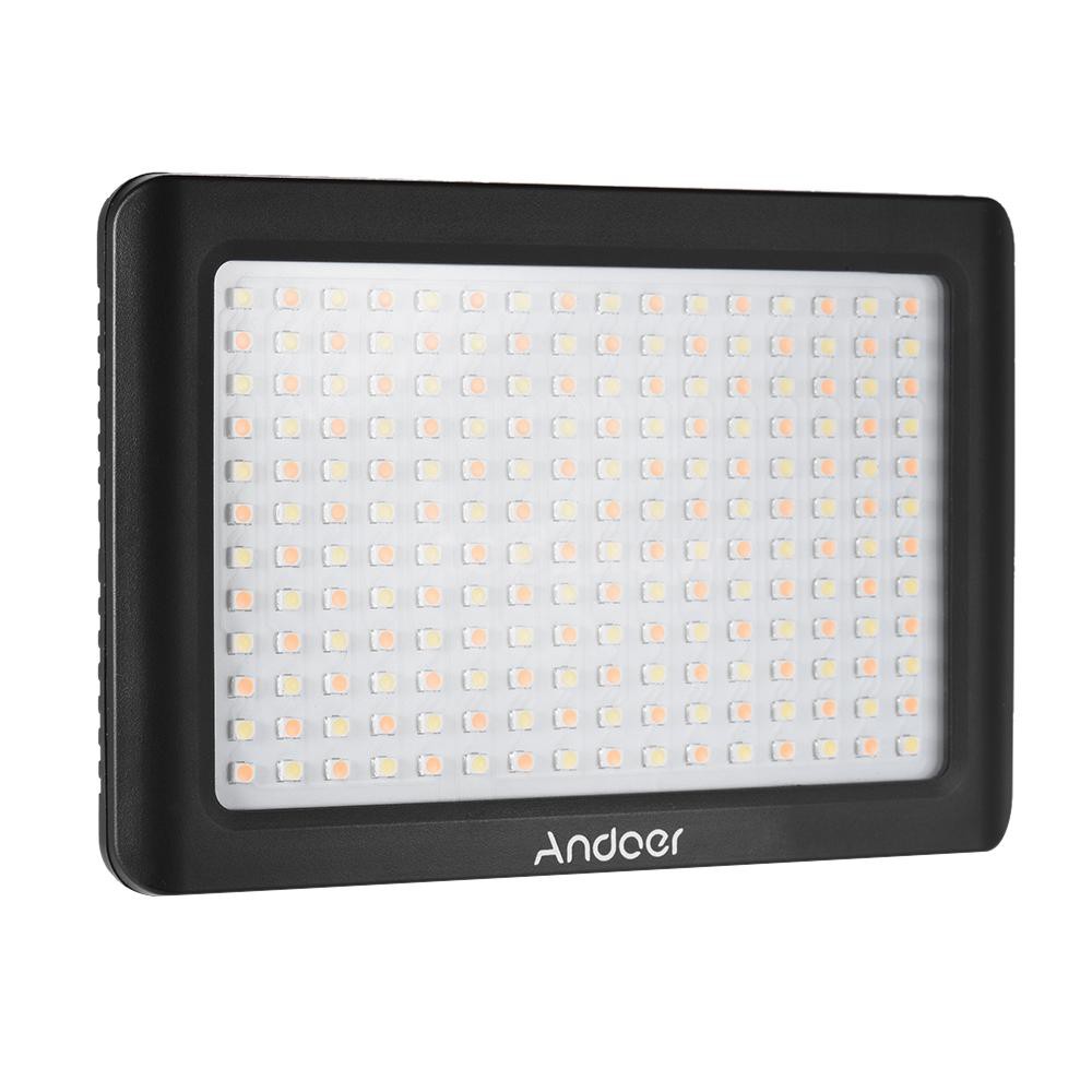 Đèn LED andoer mini hỗ trợ ánh sáng cho studio chụp ảnh