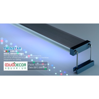 Đèn twinstar b line iii rgb | 30b | 45b | 60b | đèn led chuyên dụng cho bể cá cảnh thủy sinh