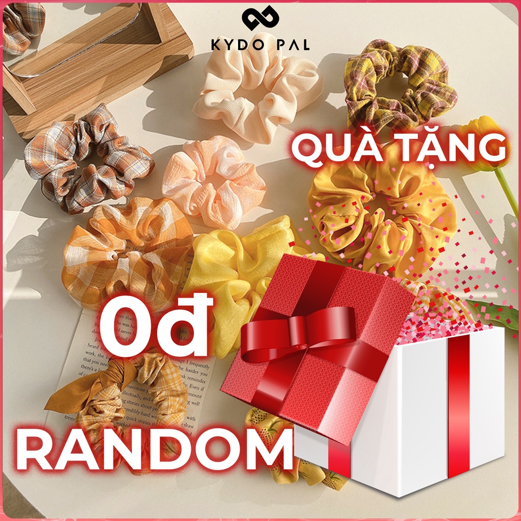 Dây cột tóc Scrunchies búi tóc vải dễ thương phong cách Hàn Quốc MT2 - Phụ kiện tóc nữ 2021