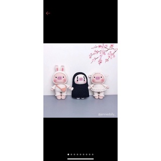 Móc khoá vô diện bằng len handmade