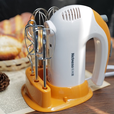 Máy đánh trứng để bàn, Máy trộn bột làm bánh bao - Máy Đánh Trứng Cầm Tay Netmego N38D 300W & Scarlett, 5 Cấp Độ