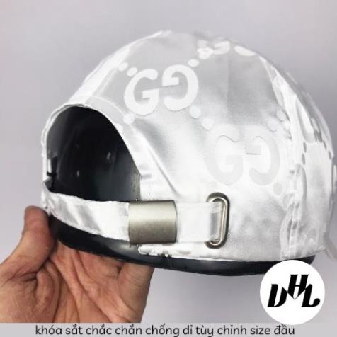 Mũ lưỡi trai VHL Store, nón kết trơn họa tiết GC LOGO sắt cao cấp form unisex nam nữ