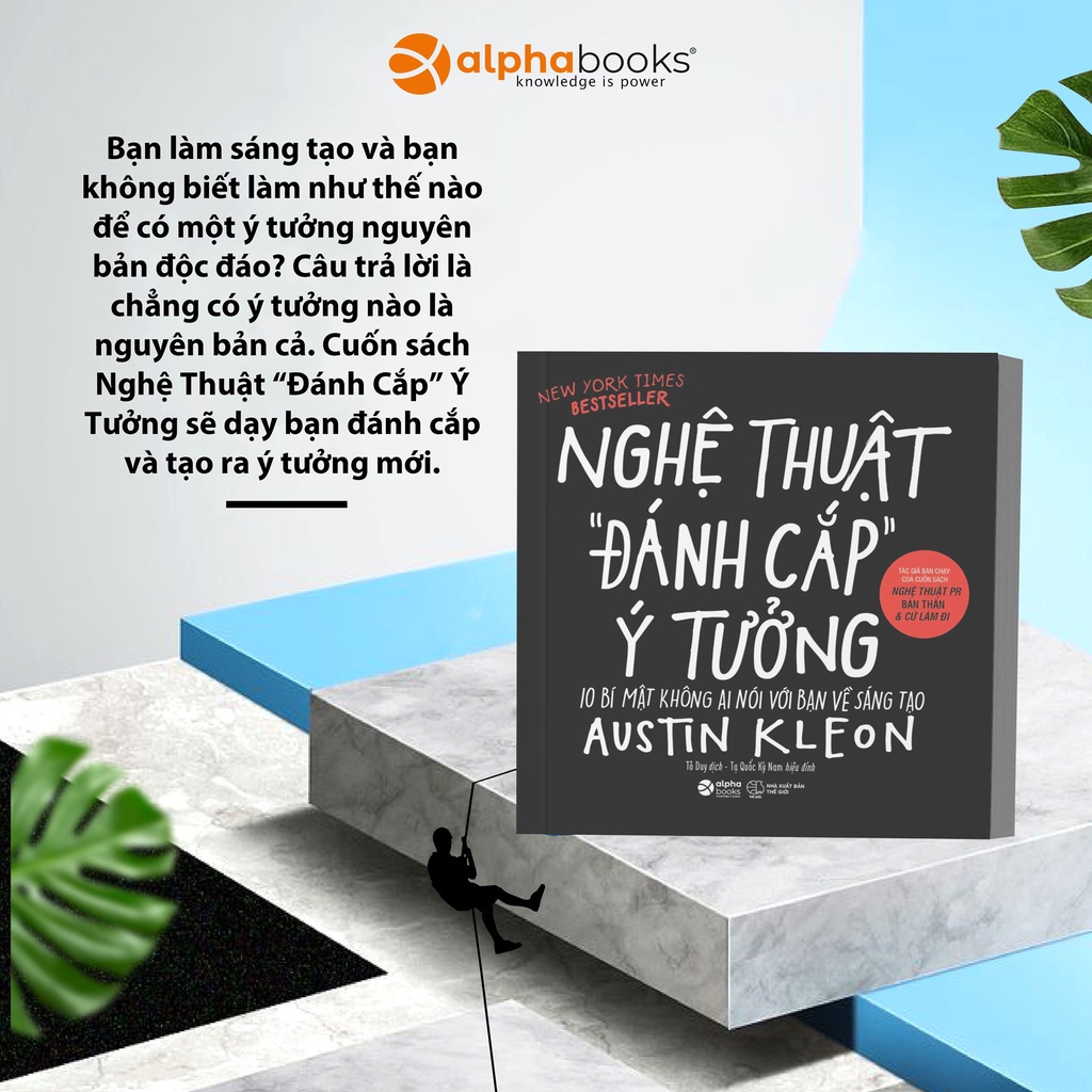 Sách - Nghệ Thuật Đánh Cắp Ý Tưởng ( Alphabooks ) | BigBuy360 - bigbuy360.vn