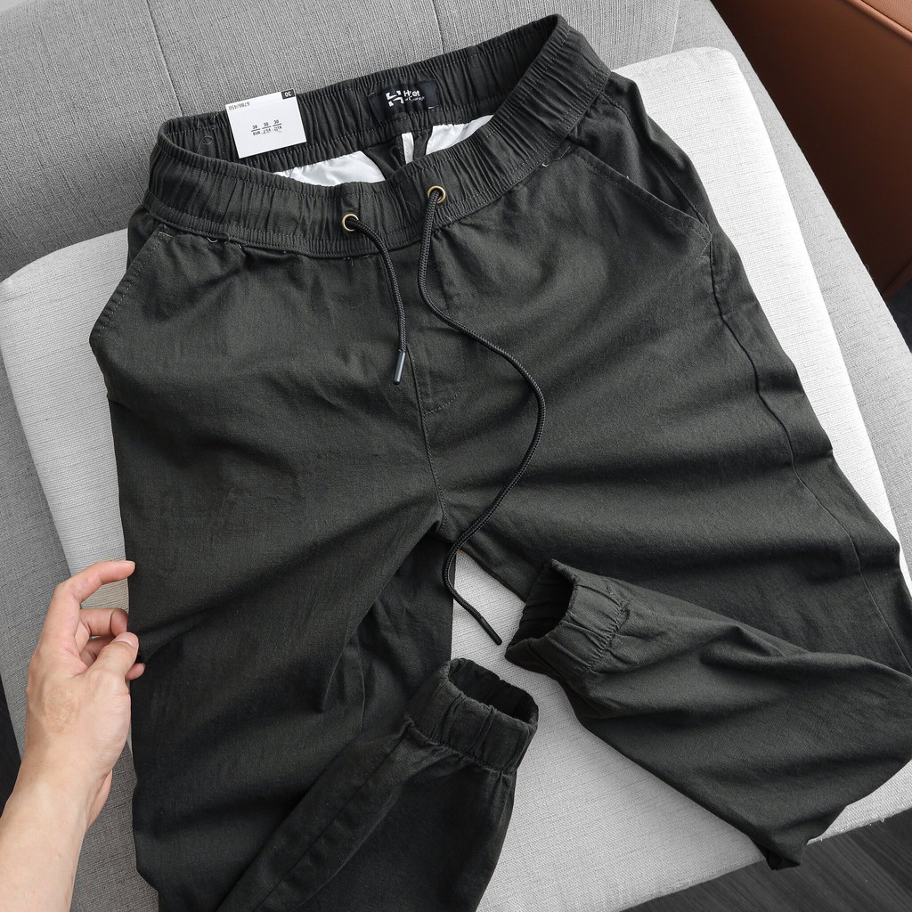 Quần Jogger Linen co giãn - Jogger đũi nam ZRD 270